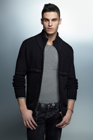 Karl Lagerfeld Fall Winter 2012 Men Baptiste Giabiconi 020