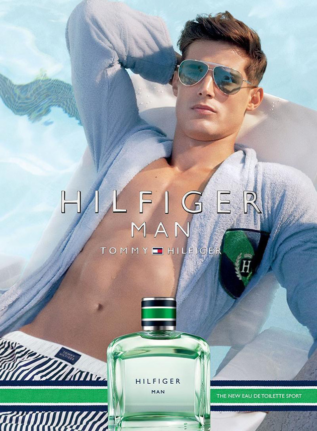 danny schwarz hilfiger fragrance campaign