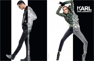 Baptiste Giabiconi Karl Lagerfeld Fall Winter 2012 Campaign 003