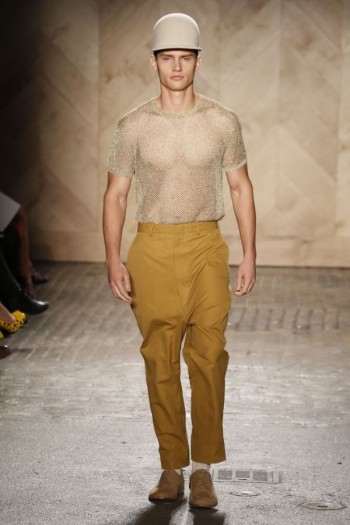 perry ellis duckie brown spring summer 2013 021