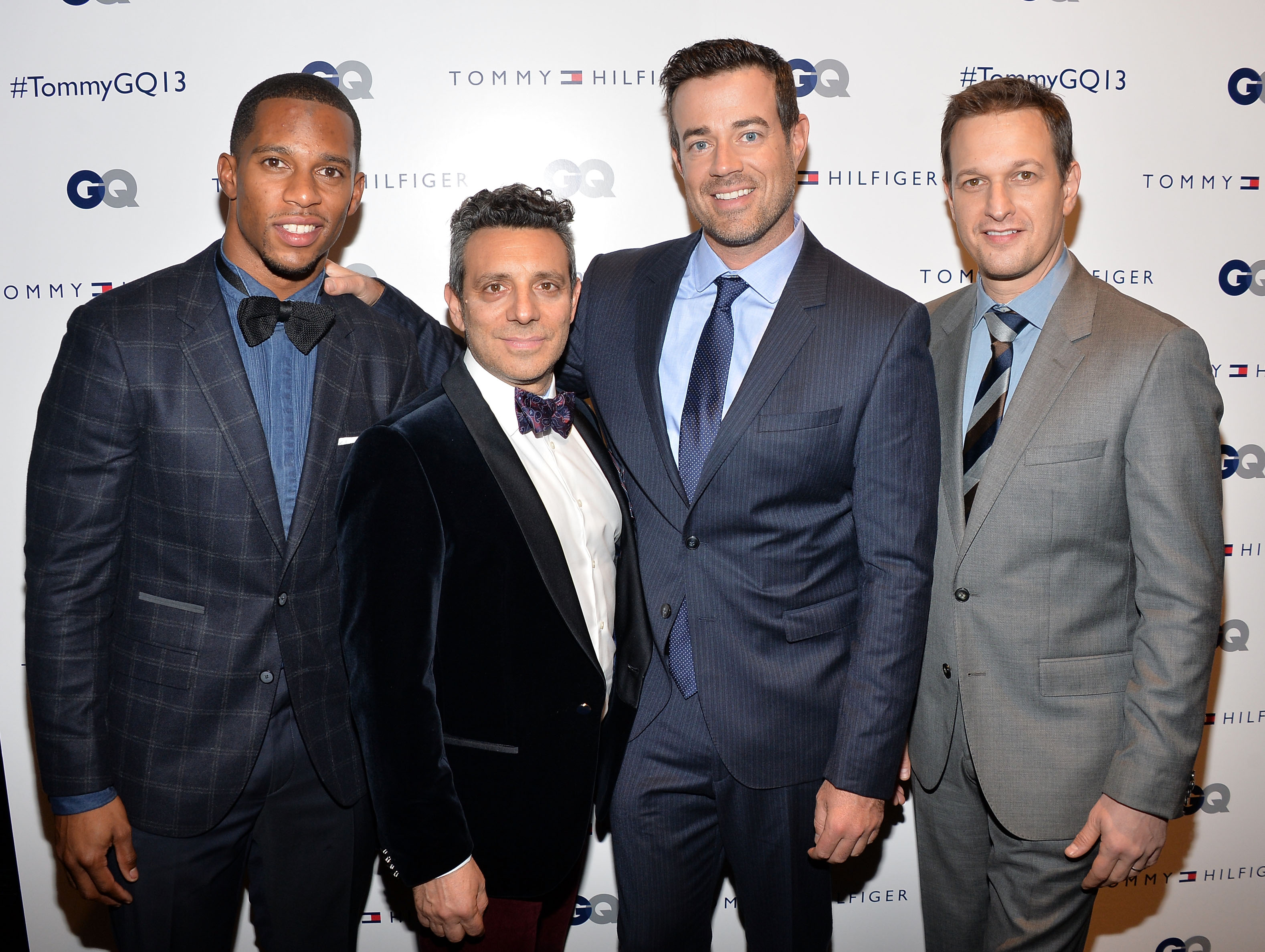 Victor Cruz John DeLucie Carson Daly Josh Charles