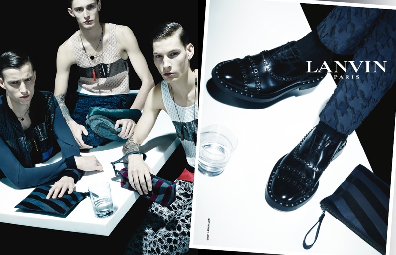 lanvin men spring summer 2014 campaign photos 0001