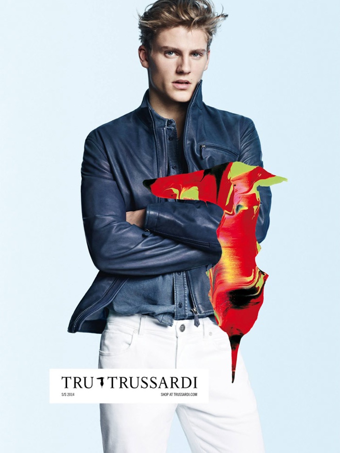 tru trussardi spring summer 2014 campaign 0001