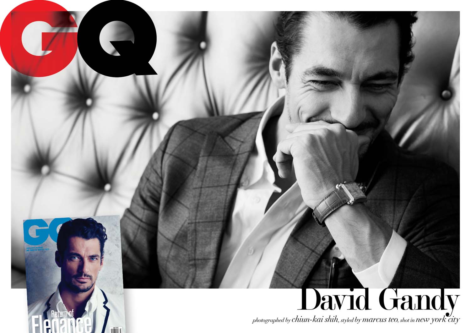 david gandy gq taiwan