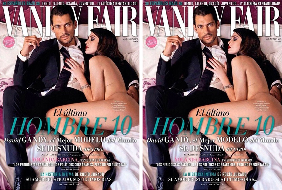 david gandy vanity fair espana