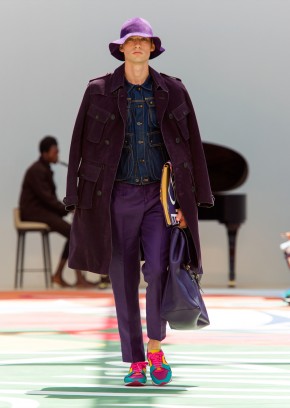 Burberry Prorsum Menswear Spring Summer 2015 Collection Look 1