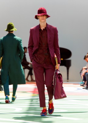 Burberry Prorsum Menswear Spring Summer 2015 Collection Look 14