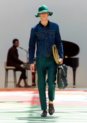 Burberry Prorsum Menswear Spring Summer 2015 Collection Look 5