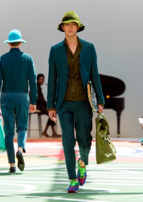 Burberry Prorsum Menswear Spring Summer 2015 Collection Look 9