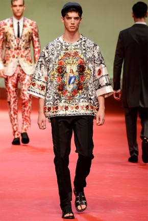 Dolce and Gabbana Spring Summer 2015 Milan Fashion Week 065