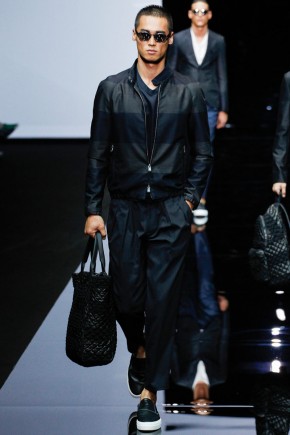 Emporio Armani Men Spring Summer 2015 Milan Fashion Week 022