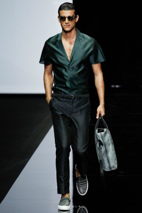 Emporio Armani Men Spring Summer 2015 Milan Fashion Week 037