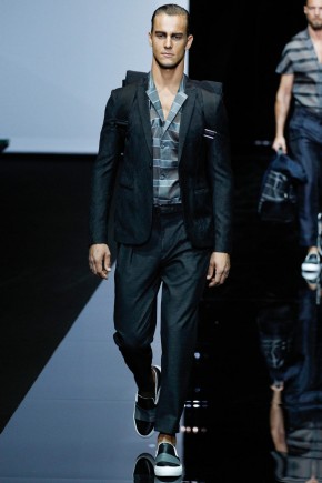 Emporio Armani Men Spring Summer 2015 Milan Fashion Week 076