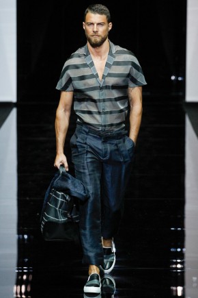 Emporio Armani Men Spring Summer 2015 Milan Fashion Week 077