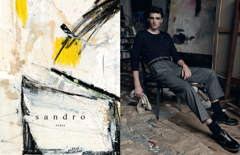 Sandro Fall Winter 2014 Campaign 001