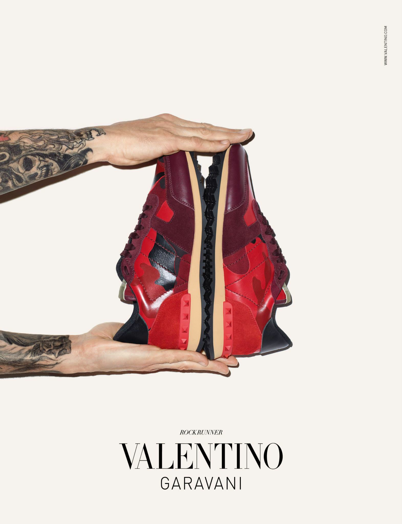 Valentino Men Sneakers Campaign Terry Richardson 001