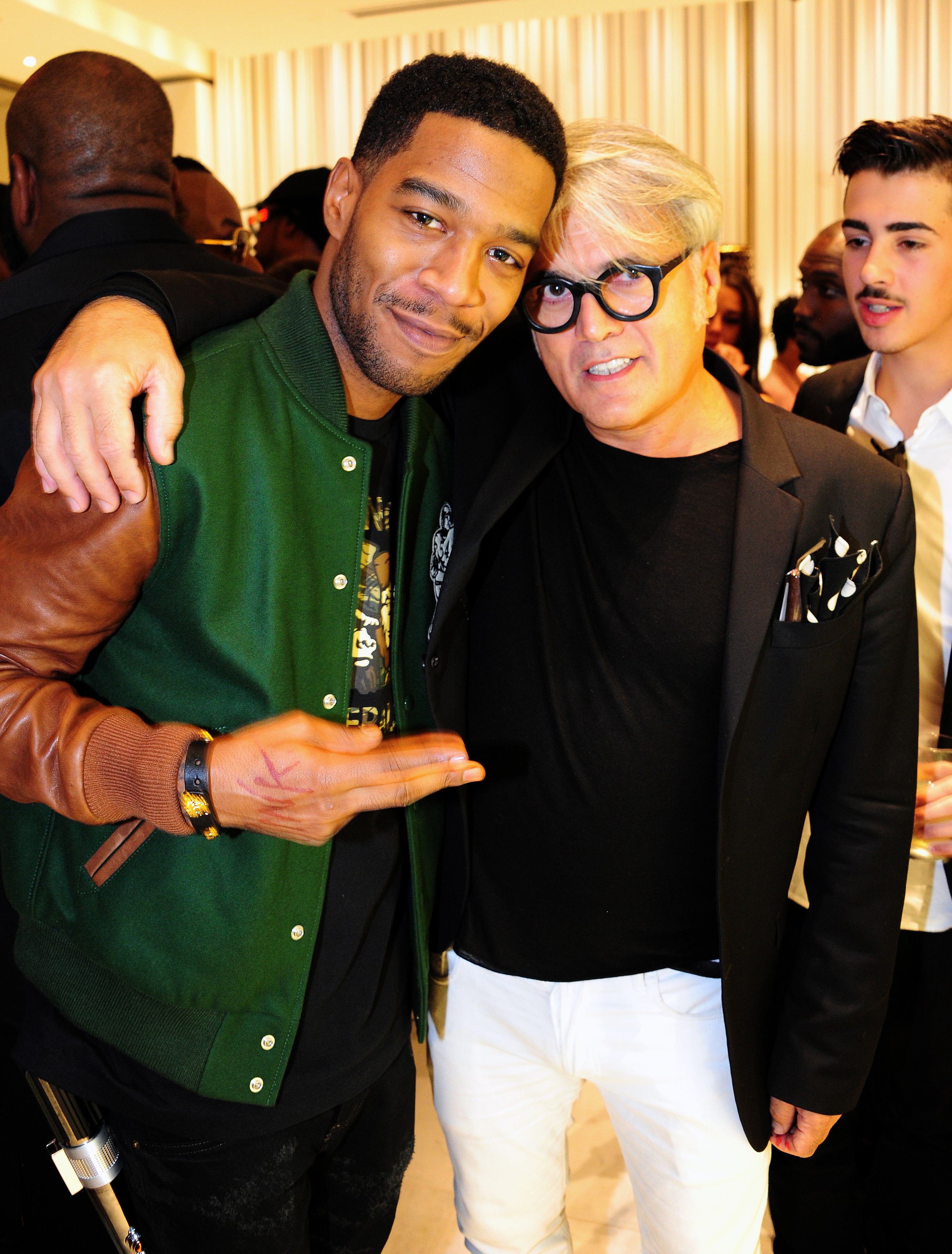 Kid Cudi and G. Zanotti Opening Giuseppe Zanotti Store Oct. 2013 Atlanta GA 184203935 e1408642660284