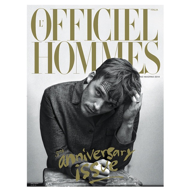 Sam Claflin LOfficiel Hommes Italia