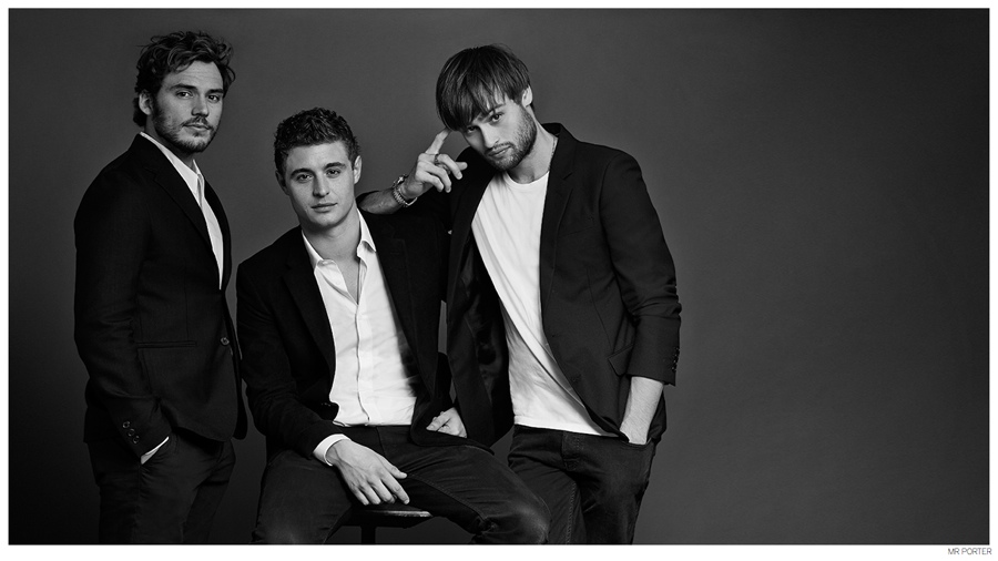 Sam Claflin Max Irons Douglas Booth Mr Porter