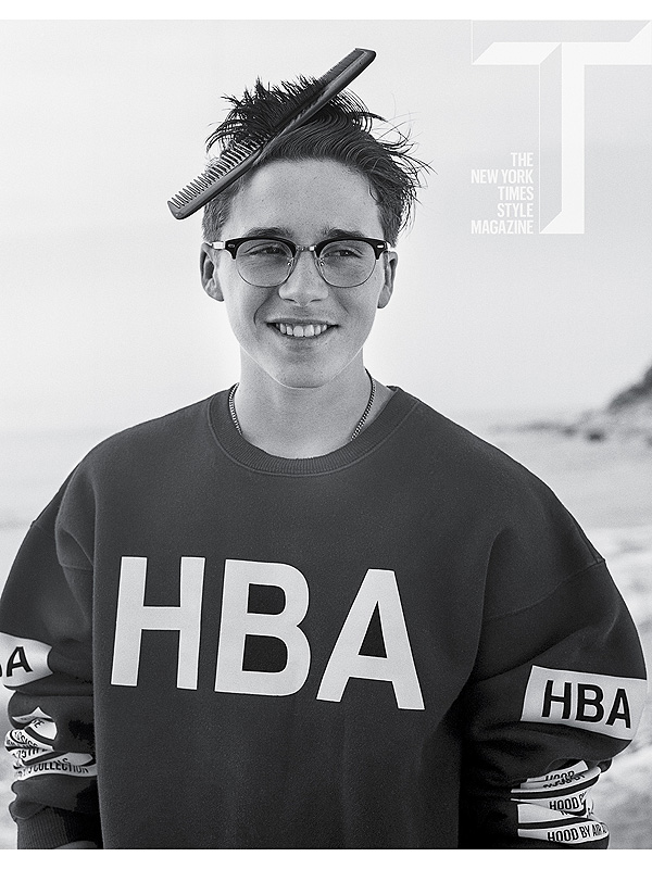 Brooklyn Beckham T Magazine 2014 Cover 001