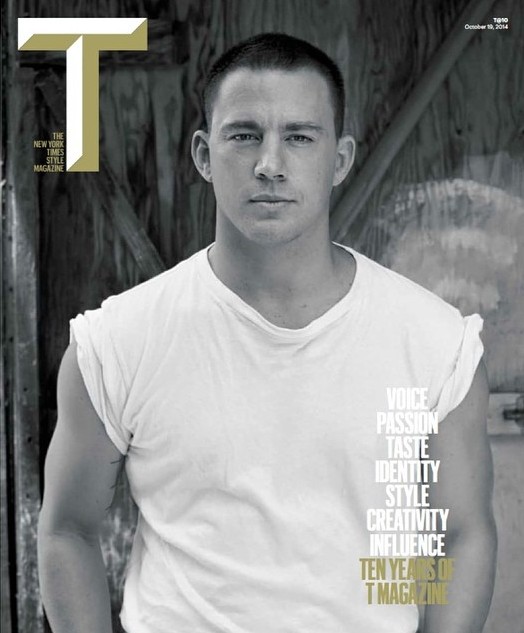 Channing Tatum T Magazine October 2014 Cover e1413326358717