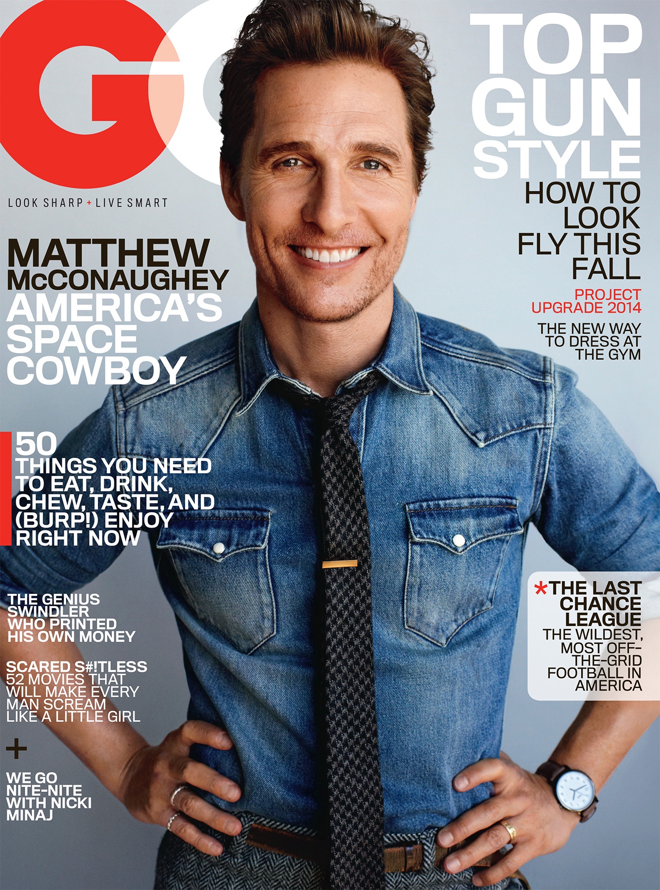 Matthew McConaughey GQ November 2014 Photo Shoot 001