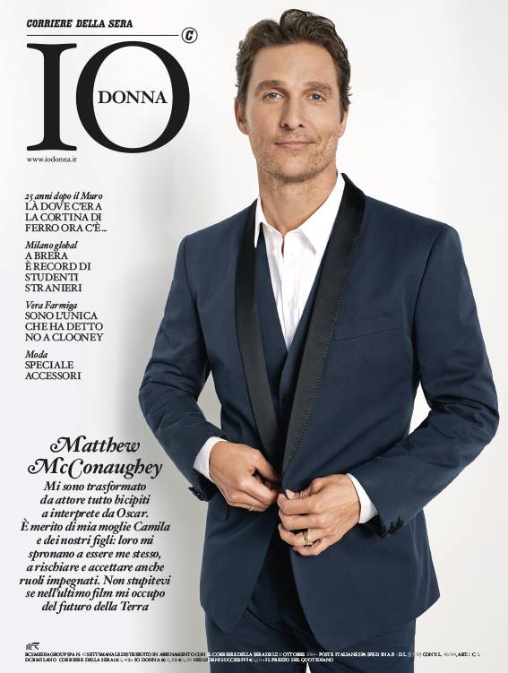 Matthew McConaughey IO Donna Dolce Gabbana