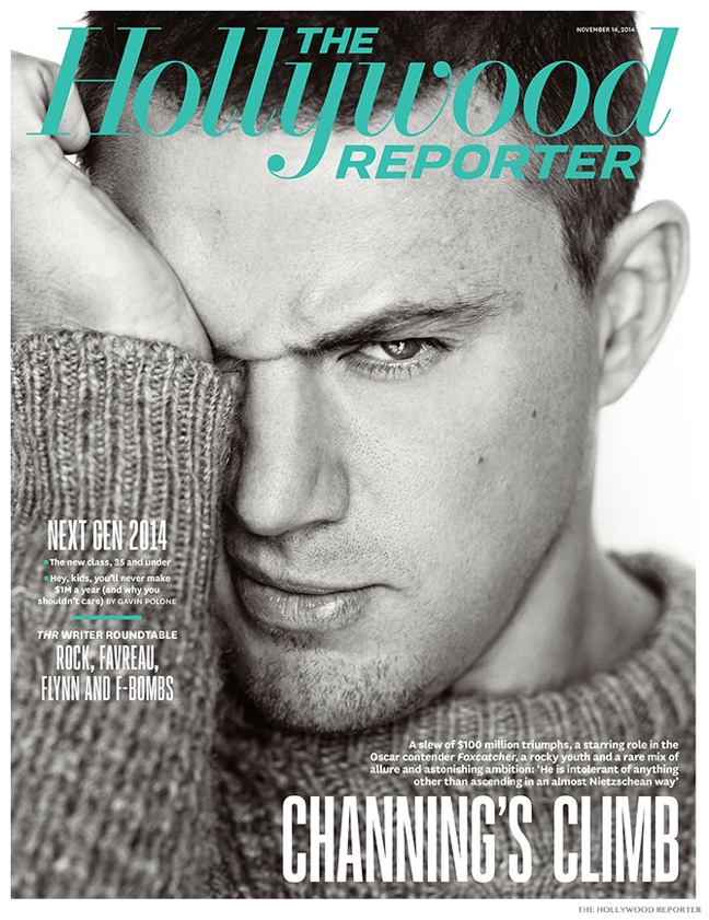 Channing Tatum The Hollywood Reporter Photo Shoot November 2014 001