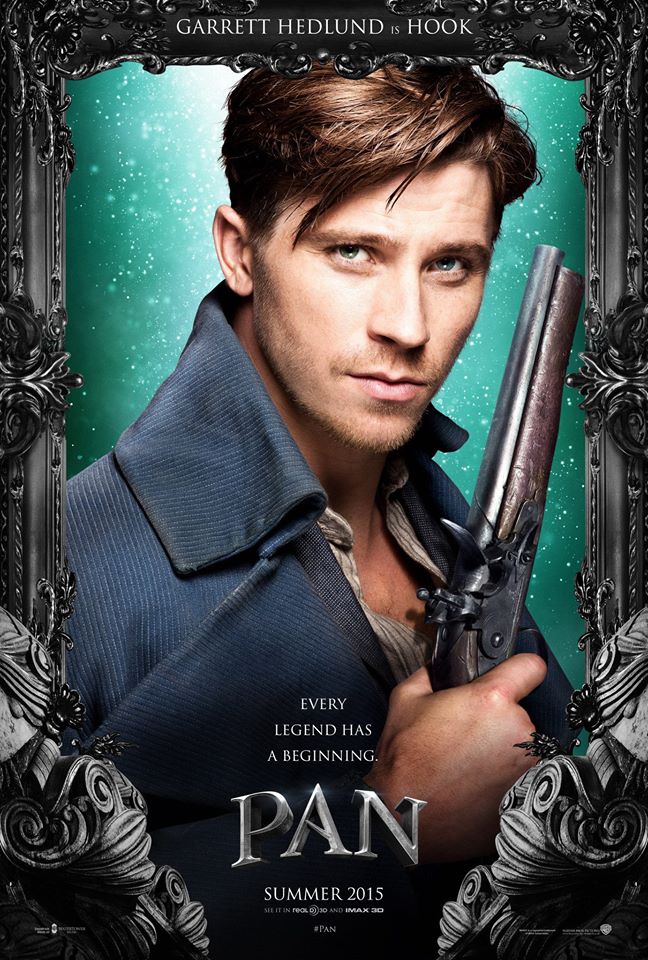 Pan 2015 Poster Garrett Hedlund Hook