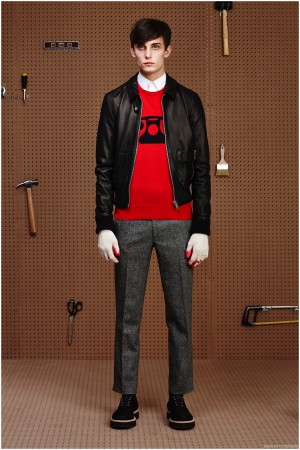 Band of Outsiders Fall Winter 2015 Menswear Collection Look Book 013