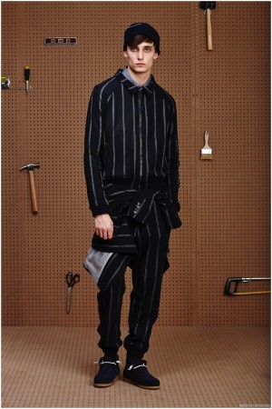 Band of Outsiders Fall Winter 2015 Menswear Collection Look Book 017