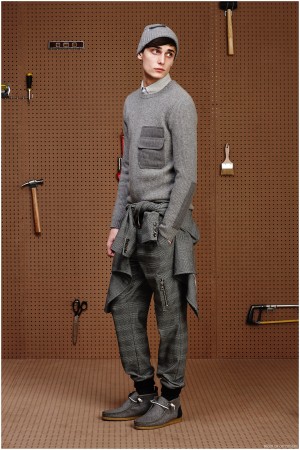 Band of Outsiders Fall Winter 2015 Menswear Collection Look Book 019