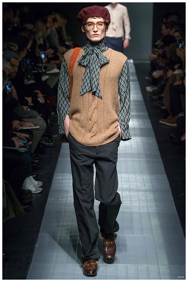 Gucci Men Fall Winter 2015 Milan Fashion Week 002