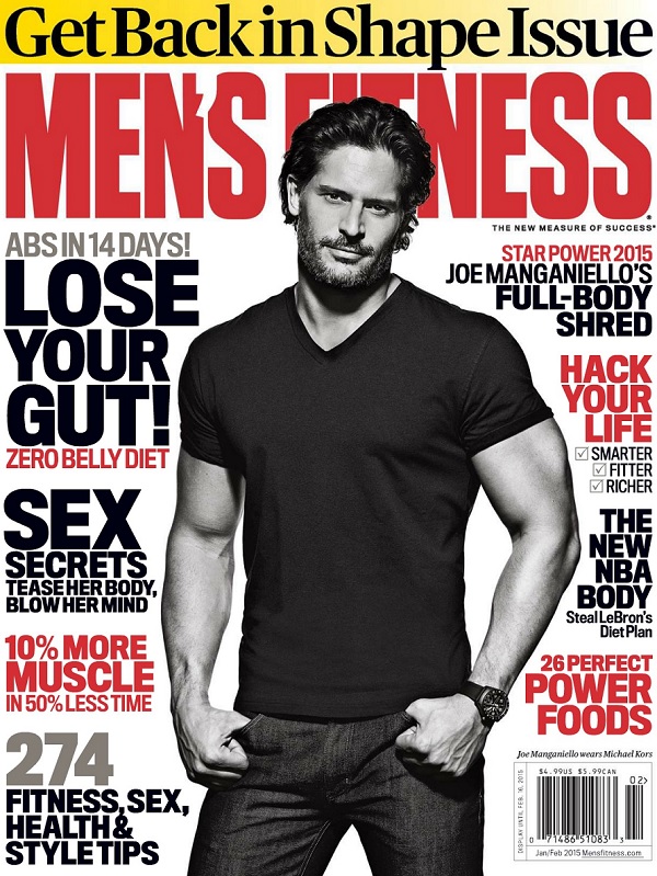 Joe Manganiello Mens Fitness January February 2015 Cover