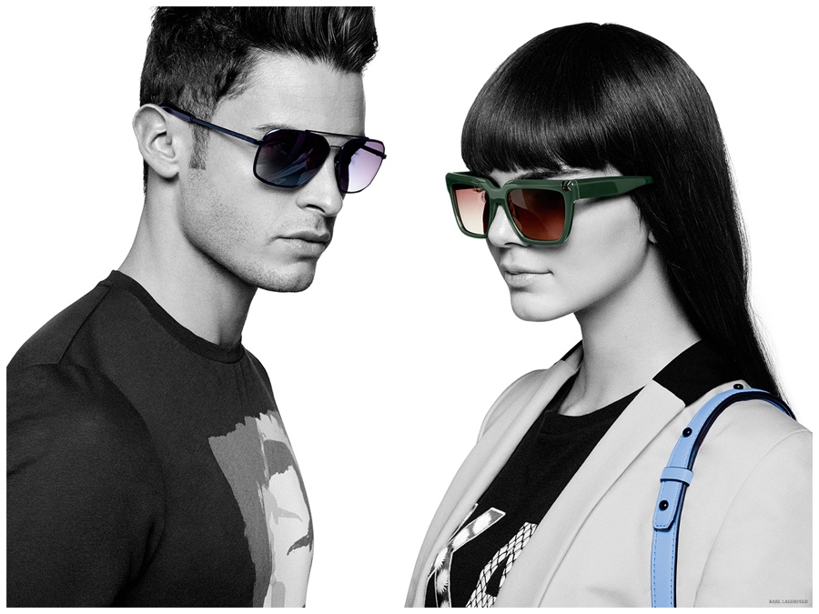 Karl Lagerfeld Spring Summer 2015 Campaign Baptiste Giabiconi 003