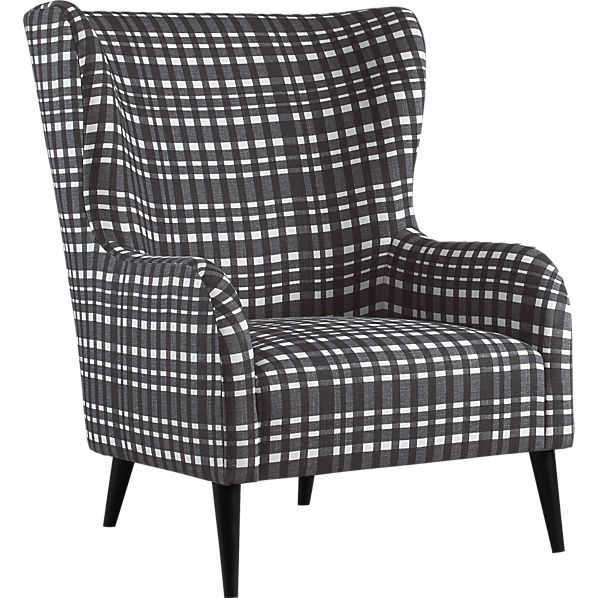 Mod Plaid Suitor Chair