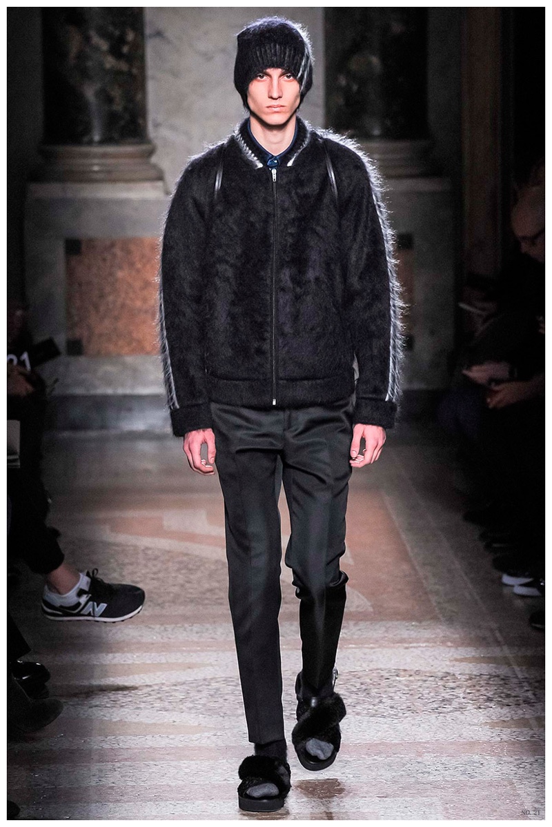 No 21 Fall Winter 2015 Menswear Collection Milan Fashion Week 001