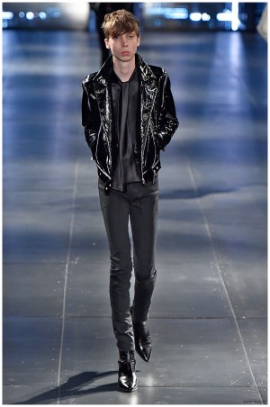 Saint Laurent Fall Winter 2015 Menswear Collection Paris Fashion Week 008