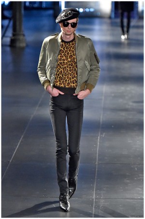 Saint Laurent Fall Winter 2015 Menswear Collection Paris Fashion Week 018