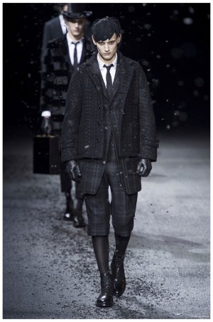 Thom Browne Fall Winter 2015 Menswear Collection Paris Fashion Week 003