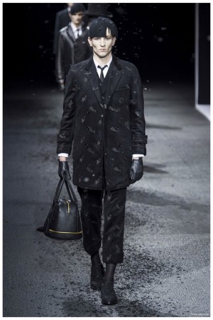 Thom Browne Fall Winter 2015 Menswear Collection Paris Fashion Week 006