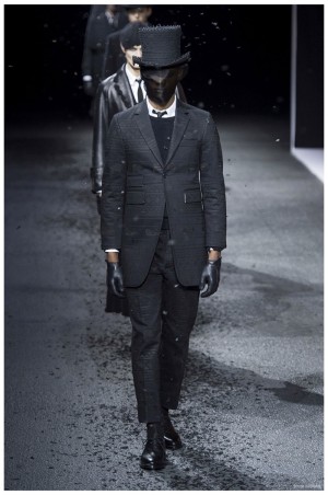 Thom Browne Fall Winter 2015 Menswear Collection Paris Fashion Week 007