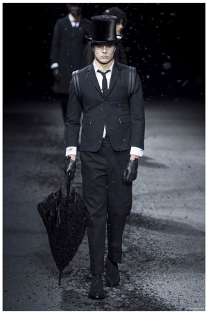 Thom Browne Fall Winter 2015 Menswear Collection Paris Fashion Week 011