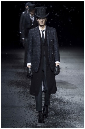 Thom Browne Fall Winter 2015 Menswear Collection Paris Fashion Week 019