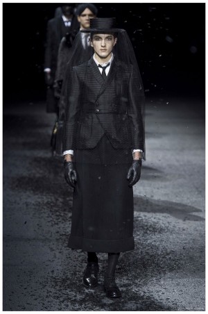 Thom Browne Fall Winter 2015 Menswear Collection Paris Fashion Week 022