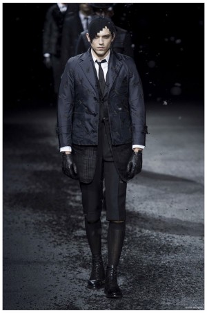 Thom Browne Fall Winter 2015 Menswear Collection Paris Fashion Week 026