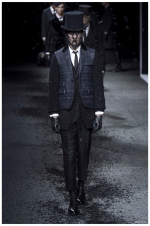 Thom Browne Fall Winter 2015 Menswear Collection Paris Fashion Week 027