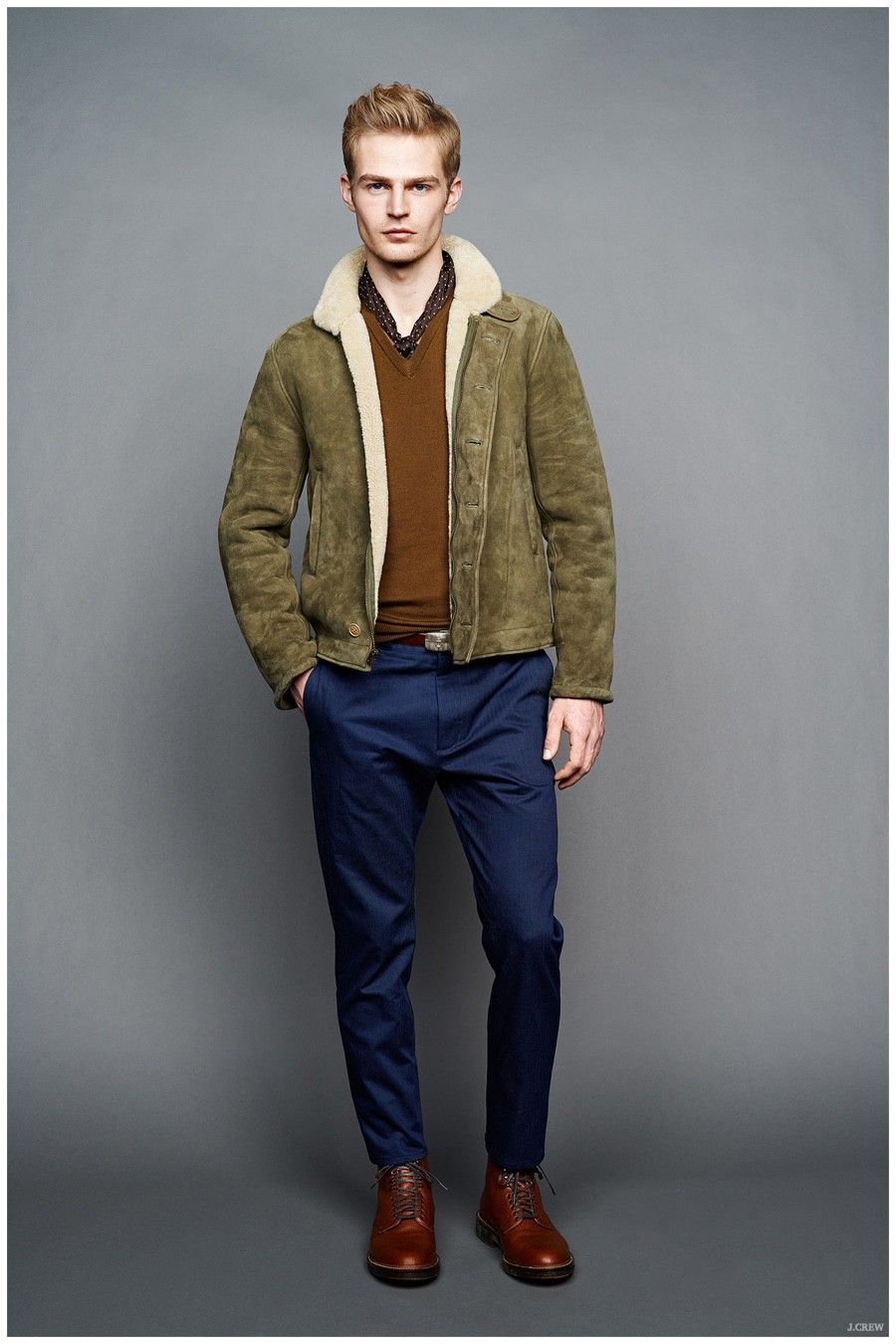 JCrew Fall Winter 2015 Menswear Collection Look Book 020