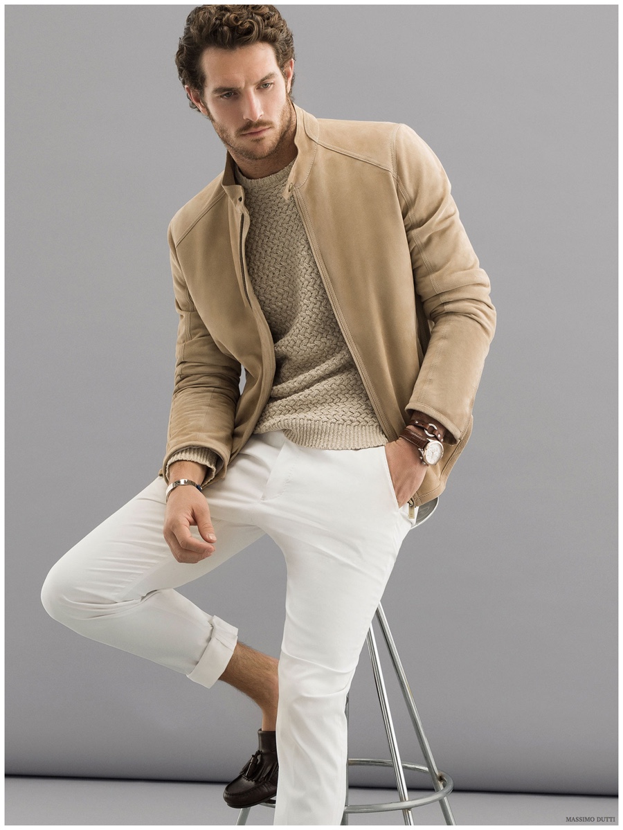 Massimo Dutti NYC Collection Spring 2015 Look Book Justice Joslin 020