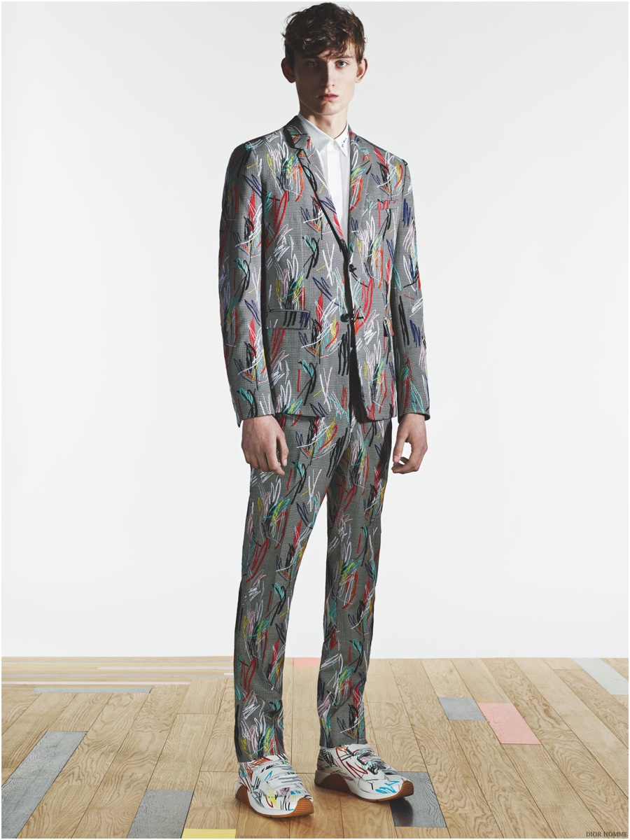 Dior Homme Les Essentiels Spring Summer 2015 All Over Print 001